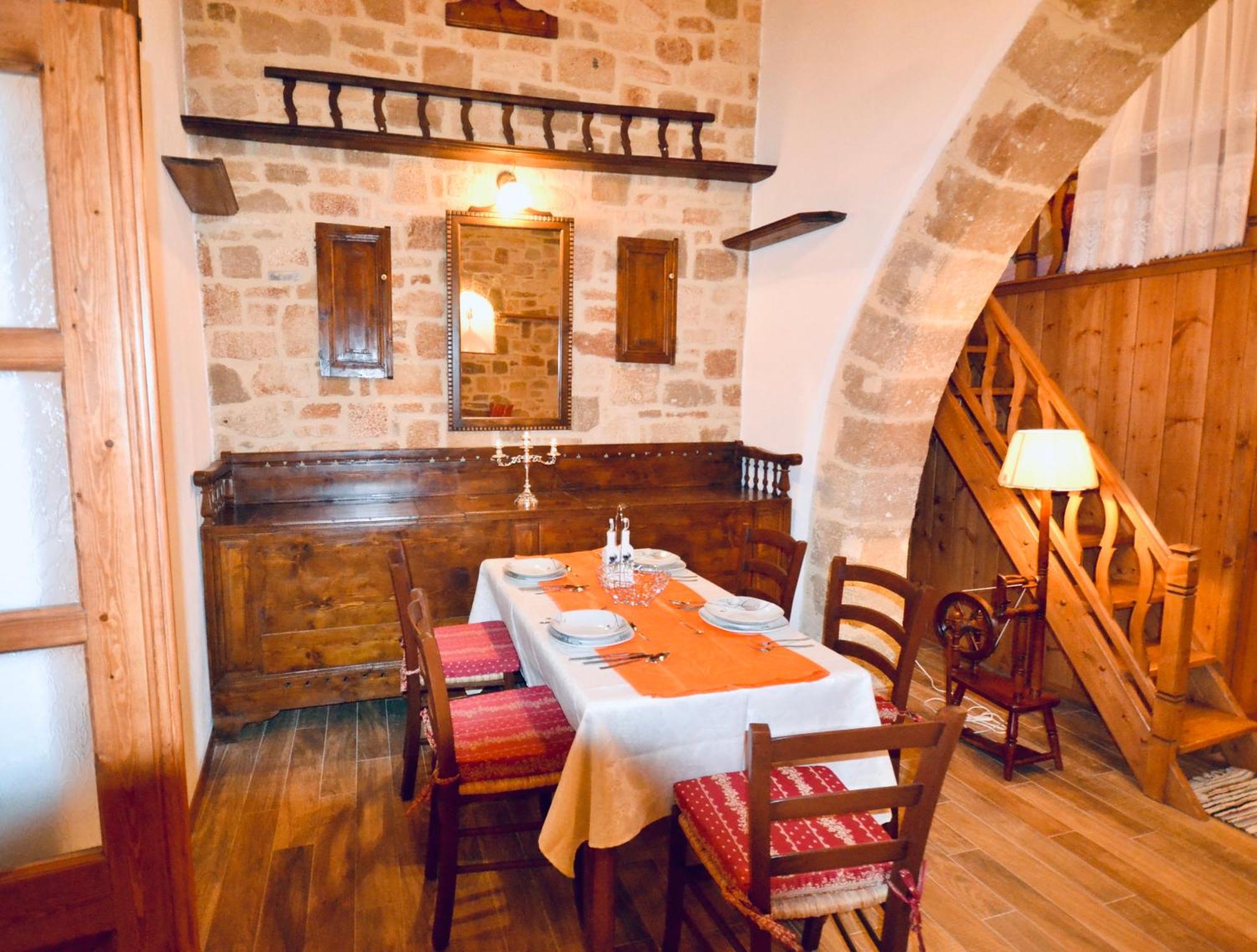 Villa Patitiri Traditional House With Hot Tub Archangelos  Exterior foto